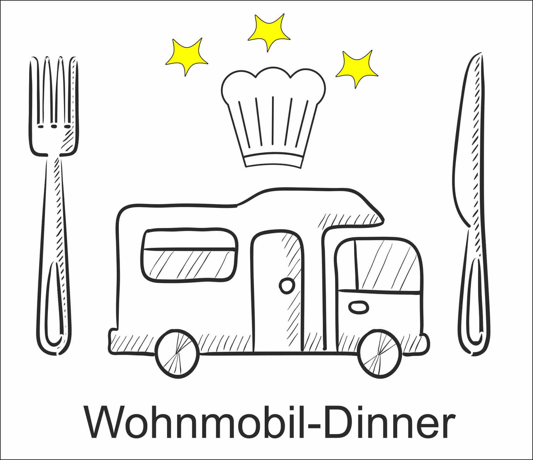 Logo Wohnmobil Menüs und Getränke